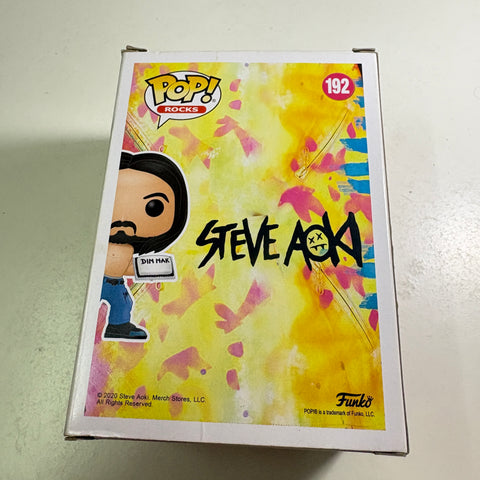 BOX FLAWS VIEW PHOTOS Steve Aoika- Funko Pop 192 Vinyl Figure (11.4 Cm L × 8.9 Cm W × 15.9 Cm H)