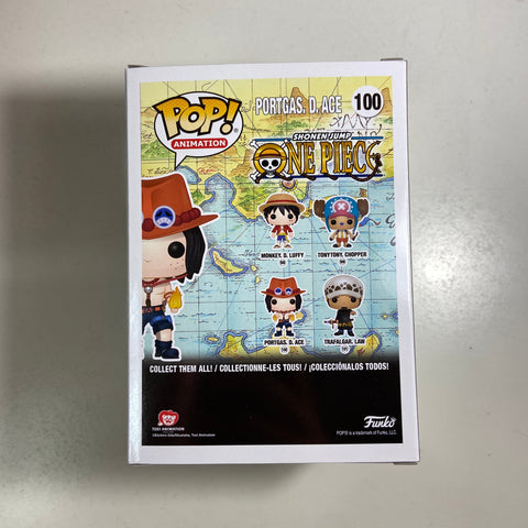 One Piece - Portgas D. Ace Funko Pop 100