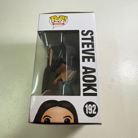 BOX FLAWS VIEW PHOTOS Steve Aoika- Funko Pop 192 Vinyl Figure (11.4 Cm L × 8.9 Cm W × 15.9 Cm H)