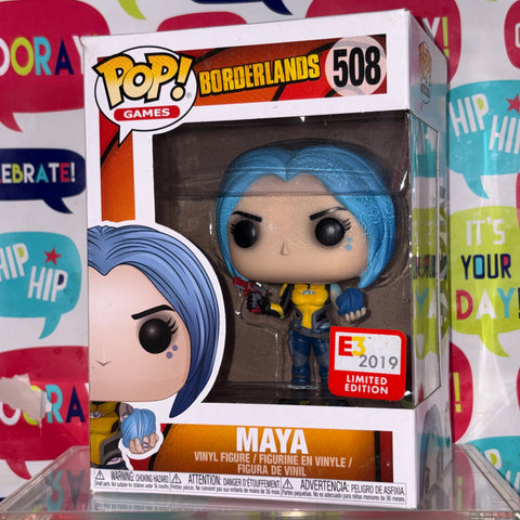 BOX FLAWS VIEW PHOTOS Maya - Borderlands Funko Pop 508 (11.4 Cm L × 8.9 Cm W × 15.9 Cm H)