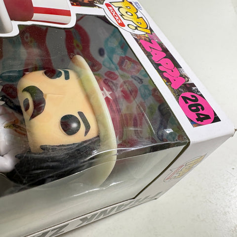 BOX FLAWS VIEW PHOTOS Frank Zappa- Funko Pop 264 Vinyl Figure (11.4 Cm L × 8.9 Cm W × 15.9 Cm H)