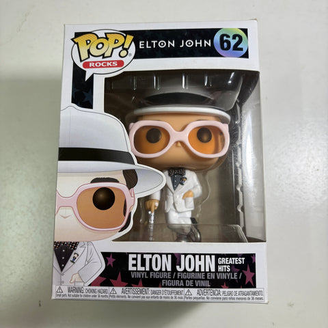 BOX FLAWS VIEW PHOTOS Elton John Greatest Hits - Funko Pop Rocks 62