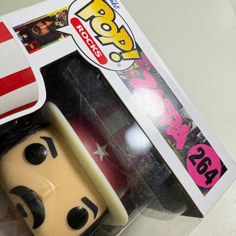 BOX FLAWS VIEW PHOTOS Frank Zappa- Funko Pop 264 Vinyl Figure (11.4 Cm L × 8.9 Cm W × 15.9 Cm H)