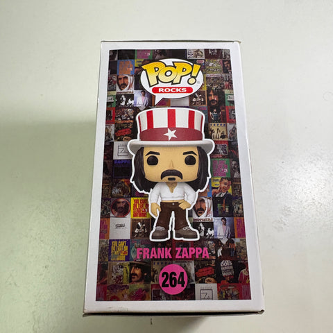 BOX FLAWS VIEW PHOTOS Frank Zappa- Funko Pop 264 Vinyl Figure (11.4 Cm L × 8.9 Cm W × 15.9 Cm H)