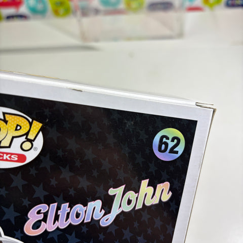 BOX FLAWS VIEW PHOTOS Elton John Greatest Hits - Funko Pop Rocks 62
