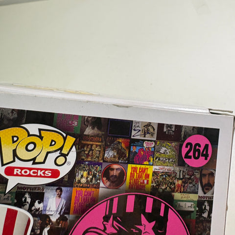 BOX FLAWS VIEW PHOTOS Frank Zappa- Funko Pop 264 Vinyl Figure (11.4 Cm L × 8.9 Cm W × 15.9 Cm H)