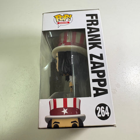 BOX FLAWS VIEW PHOTOS Frank Zappa- Funko Pop 264 Vinyl Figure (11.4 Cm L × 8.9 Cm W × 15.9 Cm H)