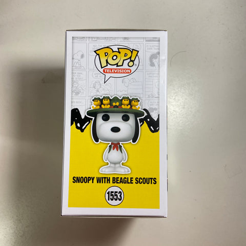 Peanuts - Snoopy with Beagle Scouts Funko Pop 1553 Summer Convention