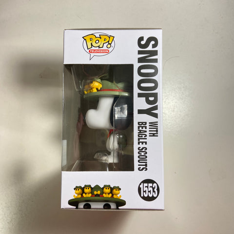 Peanuts - Snoopy with Beagle Scouts Funko Pop 1553 Summer Convention