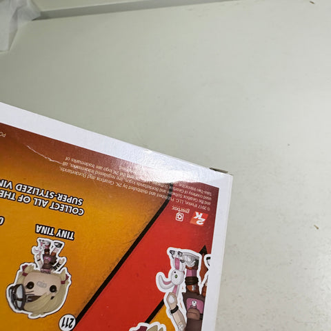 BOX FLAWS VIEW PHOTOS Tiny Tina - Borderlands Funko Pop 211 (11.4 Cm L × 8.9 Cm W × 15.9 Cm H)