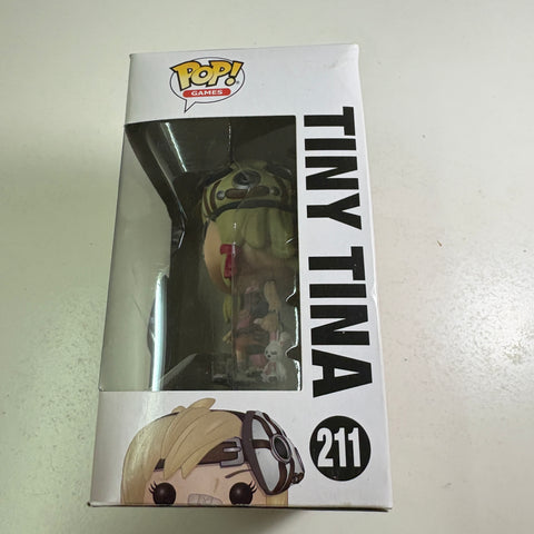 BOX FLAWS VIEW PHOTOS Tiny Tina - Borderlands Funko Pop 211 (11.4 Cm L × 8.9 Cm W × 15.9 Cm H)