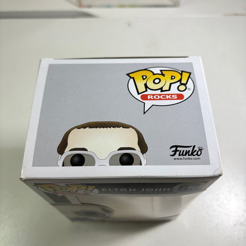 BOX FLAWS VIEW PHOTOS Elton John Red, White and Blue - Funko Pop Rocks 63