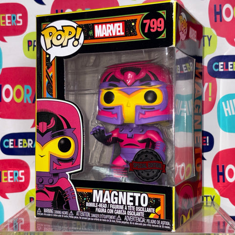 Magneto (Black Light) - Marvel Funko Pop 799 Exclusive