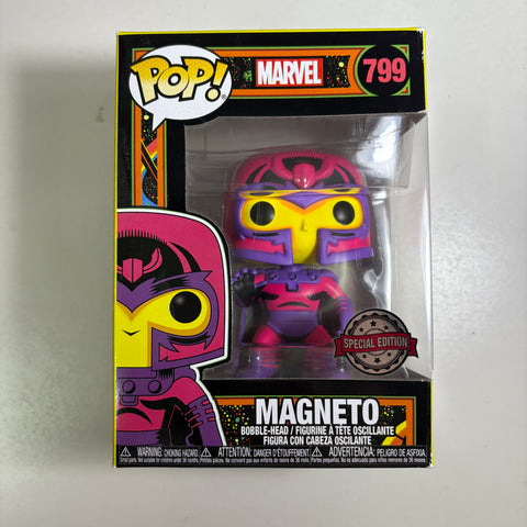 Magneto (Black Light) - Marvel Funko Pop 799 Exclusive
