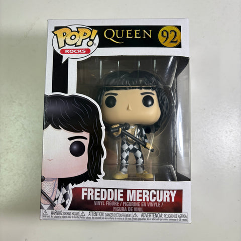 Freddie Mercury - Queen Funko Pop Rocks 92 Vinyl Figure