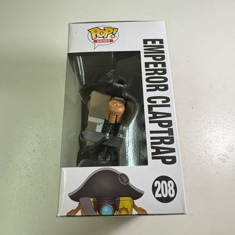 Emperor Claptrap - Borderlands Funko Pop 208 (11.4 Cm L × 8.9 Cm W × 15.9 Cm H)