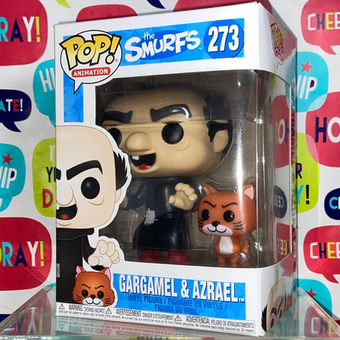 The Smurfs - Gargamel & Azrael Funko Pop 273