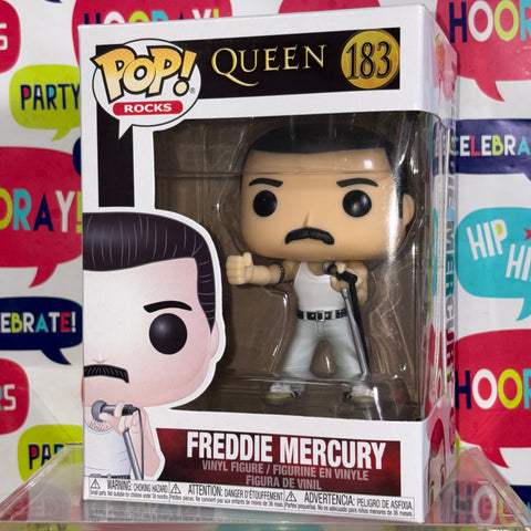 Freddie Mercury - Queen Funko Pop Rocks 183 Vinyl Figure