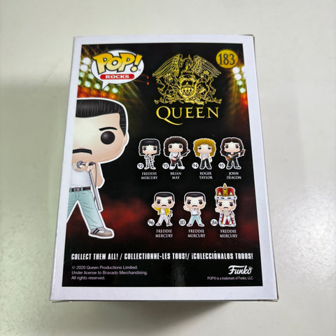 Freddie Mercury - Queen Funko Pop Rocks 183 Vinyl Figure