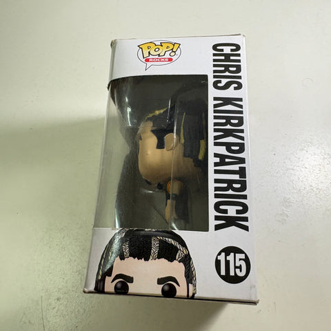 BOX DAMAGE VIEW PHOTOS Chris Kirkpatrick- NSync Funko Pop 115 Vinyl Figure (11.4 Cm L × 8.9 Cm W × 15.9 Cm H)