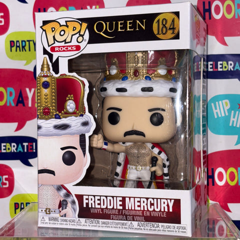 Freddie Mercury - Queen Funko Pop Rocks 184 Vinyl Figure