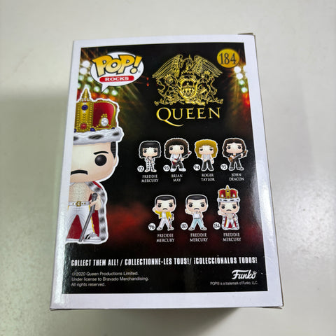 Freddie Mercury - Queen Funko Pop Rocks 184 Vinyl Figure