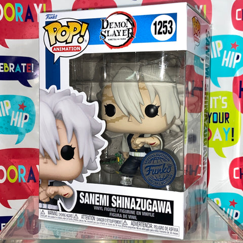 Demon Slayer - Sanemi Shinazugawa Funko Pop 1253 Funko Shop Exclusive
