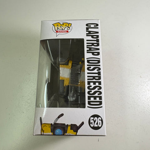 Claptrap Distressed - Borderlands Funko Pop 526 (11.4 Cm L × 8.9 Cm W × 15.9 Cm H)