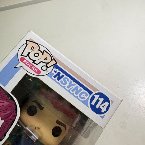 BOX DAMAGE VIEW PHOTOS Joey Fatone- NSync Funko Pop 114 Vinyl Figure (11.4 Cm L × 8.9 Cm W × 15.9 Cm H)