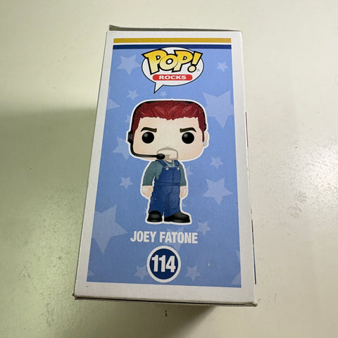 BOX DAMAGE VIEW PHOTOS Joey Fatone- NSync Funko Pop 114 Vinyl Figure (11.4 Cm L × 8.9 Cm W × 15.9 Cm H)