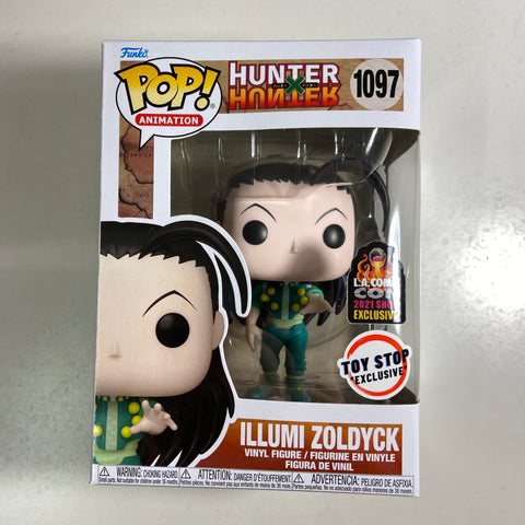 Hunter x Hunter - Illumi Zoldyck Funko Pop 1097 Toy Stop LA Comic Con
