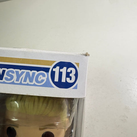 BOX DAMAGE VIEW PHOTOS Lance Bass- NSync Funko Pop 113 Vinyl Figure (11.4 Cm L × 8.9 Cm W × 15.9 Cm H)