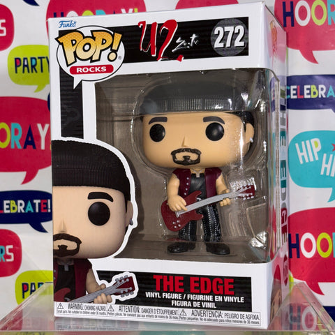 U2 Zoo TV - The Edge Funko Pop Rocks 272 Vinyl Figure