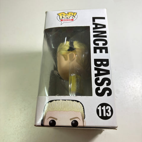 BOX DAMAGE VIEW PHOTOS Lance Bass- NSync Funko Pop 113 Vinyl Figure (11.4 Cm L × 8.9 Cm W × 15.9 Cm H)