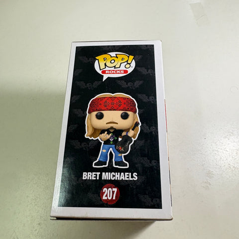 Bret Michaels Funko Pop 207 Vinyl Figure (11.4 Cm L × 8.9 Cm W × 15.9 Cm H)