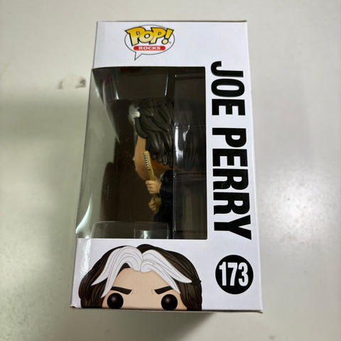 BOX FLAWS VIEW PHOTOS Aerosmith - Joe Perry Funko Pop Rocks 173 Vinyl Figure