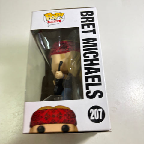 Bret Michaels Funko Pop 207 Vinyl Figure (11.4 Cm L × 8.9 Cm W × 15.9 Cm H)