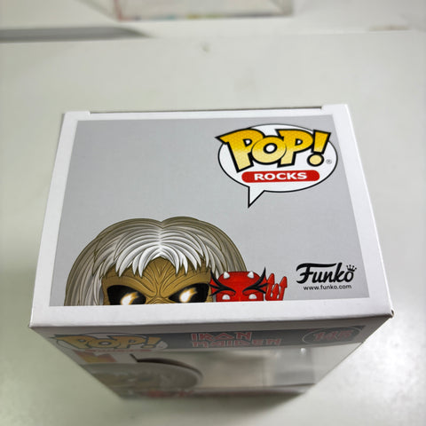 THE NUMBER OF THE BEAST Eddie - IRON MAIDEN Funko Pop Rocks 145 Vinyl Figure