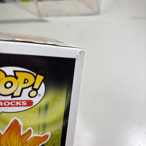 BOX FLAWS VIEW PHOTOS Iron Maiden Eddie - Funko Pop Rocks 143 Vinyl Figure