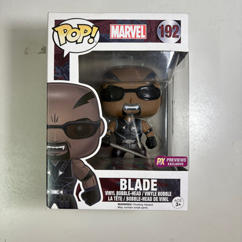 Blade - Marvel Funko Pop 192 PX Preview Exclusive