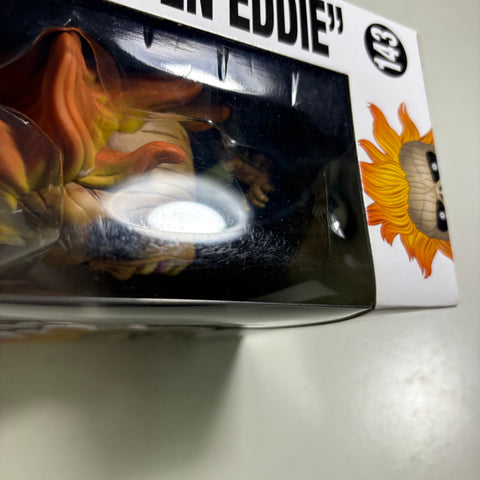 BOX FLAWS VIEW PHOTOS Iron Maiden Eddie - Funko Pop Rocks 143 Vinyl Figure