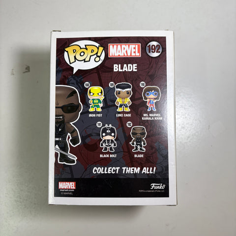 Blade - Marvel Funko Pop 192 PX Preview Exclusive