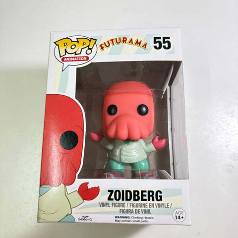 BOX FLAWS VIEW PHOTOS RED Zoidberg - Futurama Funko Pop 55 Vinyl Figure