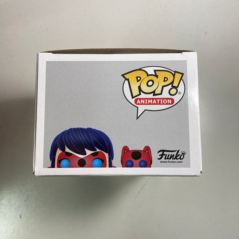 Ladybug with Tikki Funko Pop 359 Vinyl Figure (15.9 × 11.4 × 8.9)