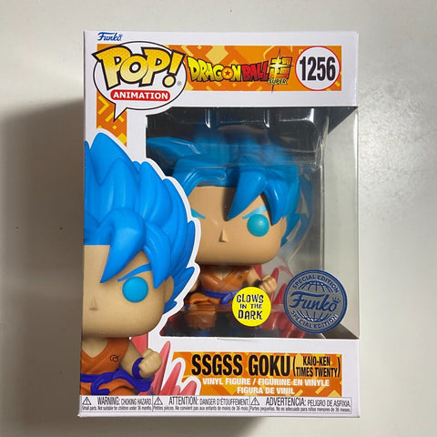 Dragon Ball Z - Goku (SGSS Kaioken times Twenty) Funko Pop 1256 Exclusive