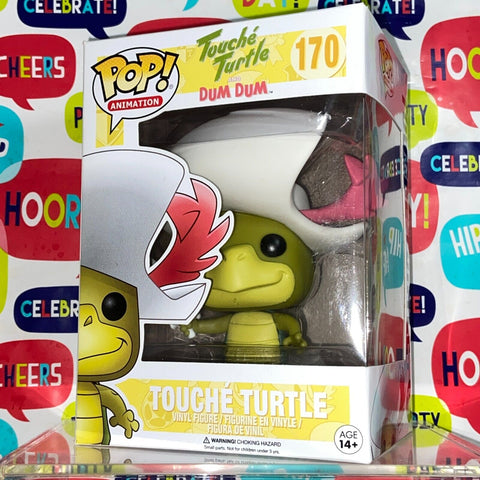 Hanna Barbera Touche Turtle Dum Dum - Touche Turtle Funko Pop 170