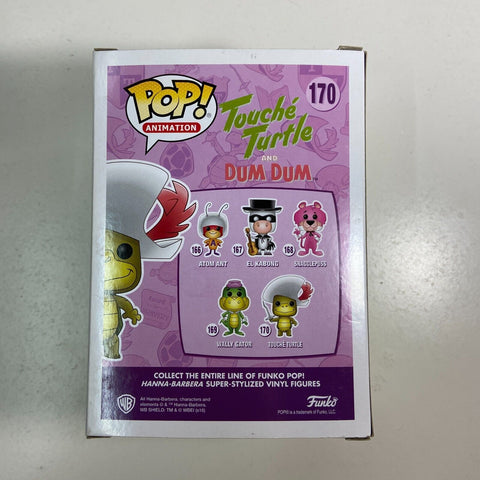 Hanna Barbera Touche Turtle Dum Dum - Touche Turtle Funko Pop 170