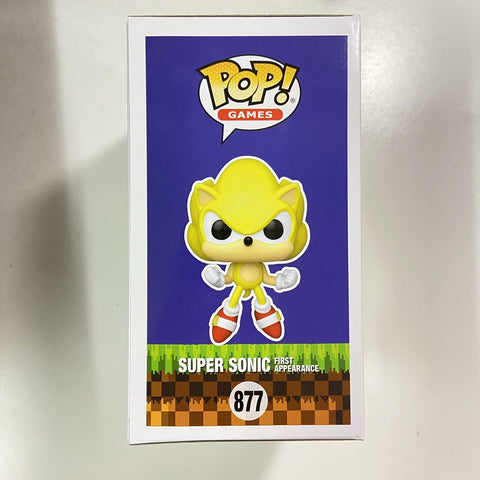 Sonic - Super Sonic (Glow) Funko Pop 877 Summer Convention