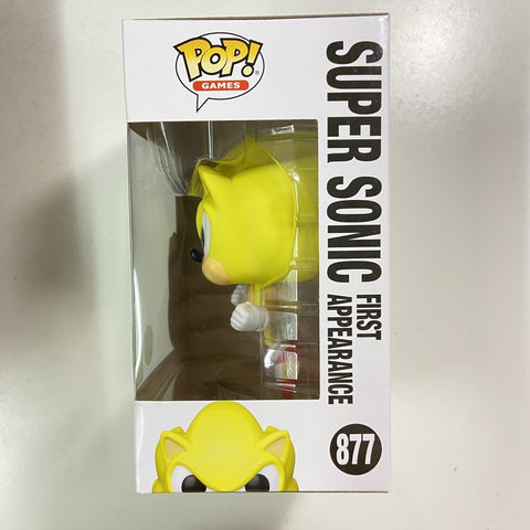 Sonic - Super Sonic (Glow) Funko Pop 877 Summer Convention