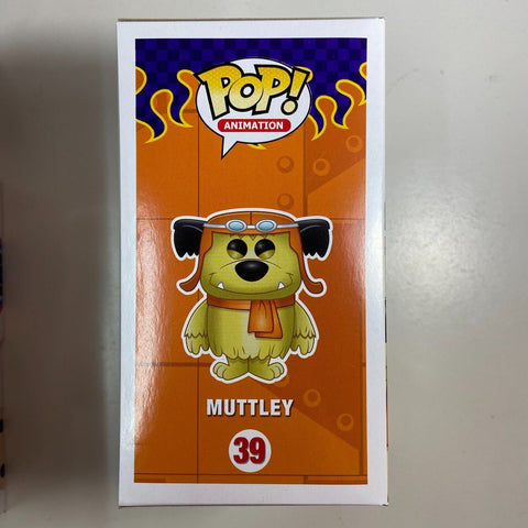 Hanna Barbera Wacky Races - Muttley (Flocked) Funko Pop 39 Gemini Exclusive